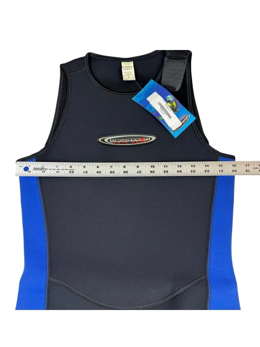 Small Henderson thermoprene men’s Short John spring Wetsuit - 3mm ab1905 New S